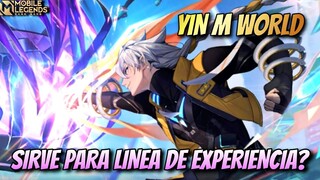 ESTA ES LA MEJOR SKIN DEL EVENTO 515 M-WORLD YIN NO TE LA PIERDAS MOBILE LEGENDS ESPAÑOL