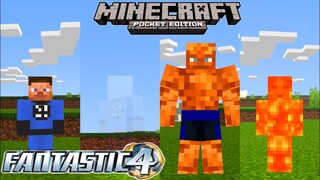 แจก+รีวิวแอดออนแฟนทาสติก4ความสามารถโครตเฟี้ยว Minecraft pe 1.16.100