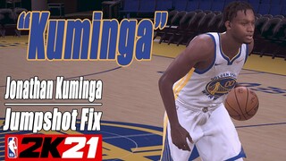 Jonathan Kuminga Jumpshot Fix NBA2K21