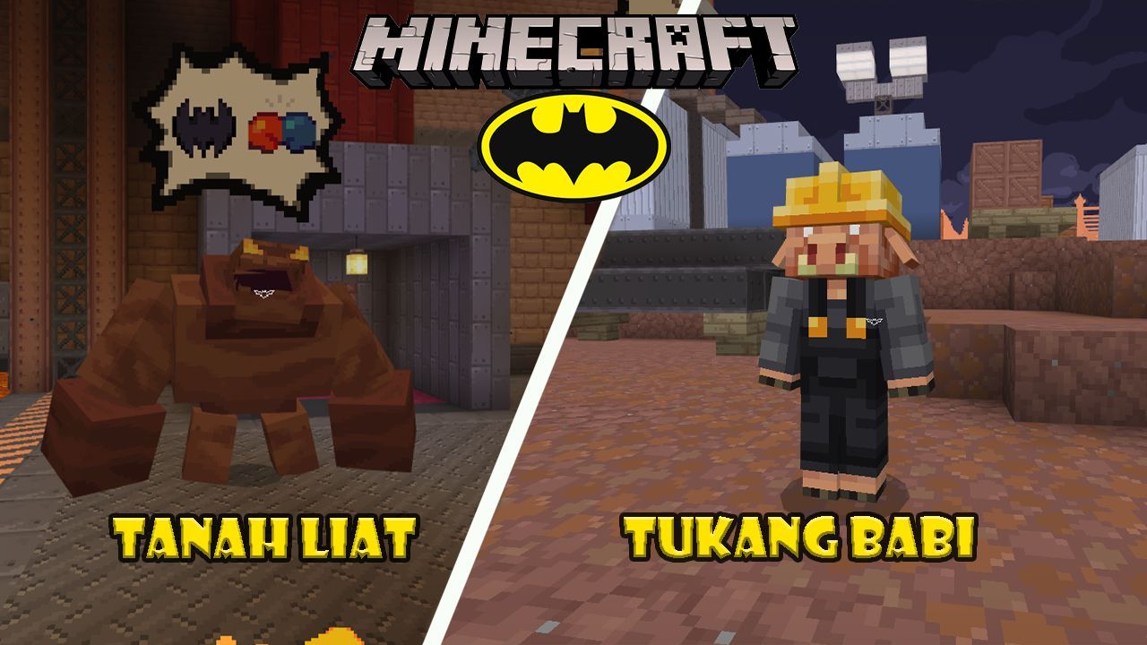 Minecraft Batman Kekalahan 2 Bersaudara - Bilibili