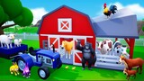 New Animals Farm - Wild Animals and Barn Animals | Funny Animals Videos 2022