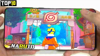 Top 10 NARUTO Games For Android 2022| High Graphics Games