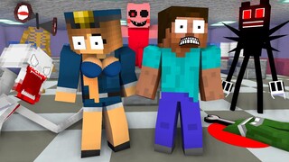 Monster School : SCP BECAME BOSS - Minecraft Animation