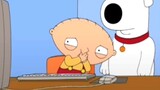 Stewie watched the video of the woman bucket and said he would never eat ice cream again in his life