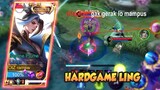 HARDGAME LING VS FULL COUNTER, SOLO RANK LING CARRY GAME - LING FASTHAND GAMEPLAY #37