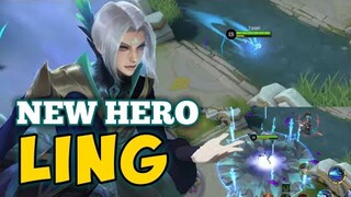 NEW ASSASSIN HERO MOBILE LEGENDS | LING - CYAN FINCH