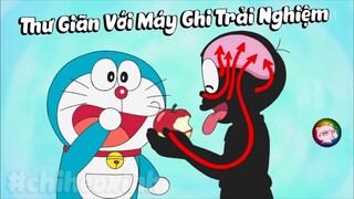 Doraemon - Nobita Đen Thui Đang Ăn Trái Táo Của Doraemon Cho