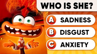 INSIDE OUT 2 Quiz 😁😭😱🤢😡 How Much Do You Know About INSIDE OUT 2? | Daily Quiz