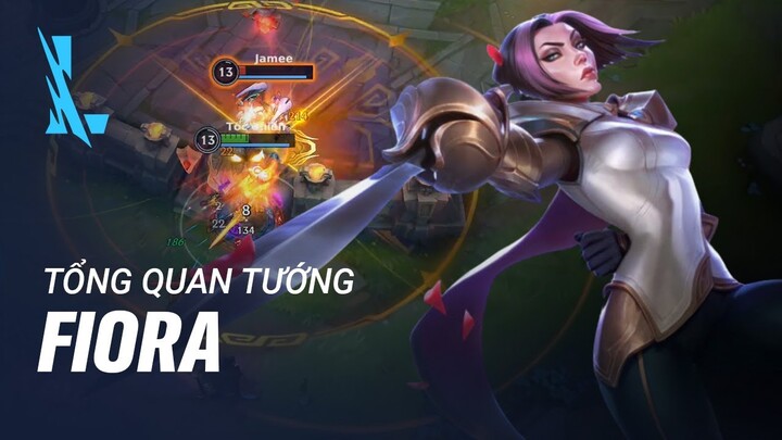 Tổng Quan Tướng Fiora | Lối Chơi - Liên Minh Huyền Thoại: Tốc Chiến