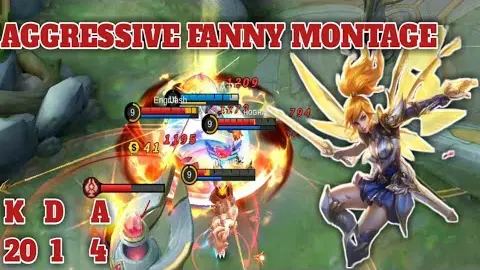 AGGRESSIVE FANNY RANK MONTAGE : RAYMAC /MOBILE LEGENDS FANNY MONTAGE #1 & SKIN GIVEAWAY /