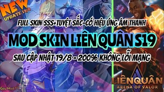 Hướng Dẫn Mod Full Skin Ss Tuyệt Sắc Liên Quân Mùa 19 Mới Nhất Full Hiệu Ứng