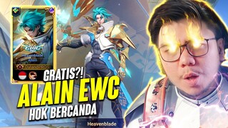 REVIEW SKIN ALAIN EWC! 700 TOKEN DAPET CASHBACK?! - Honor Of Kings