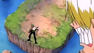Zoro being lost.