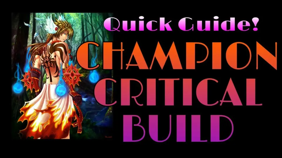 Brawl jurk Beurs CHAMPION CRITICAL Cheap BUILD W/Out Runes ▫ BEST QUICK GUIDE ▫ Ragnarok  Mobile ▫ English Sub ▫ - Bilibili