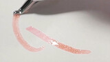Big Boy】Brushleting|King Artistic Pen + Jingjing Bright Pink Ink