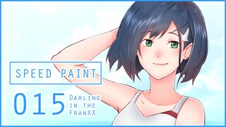 Speed Paint : DARLING in the FRANXX 015