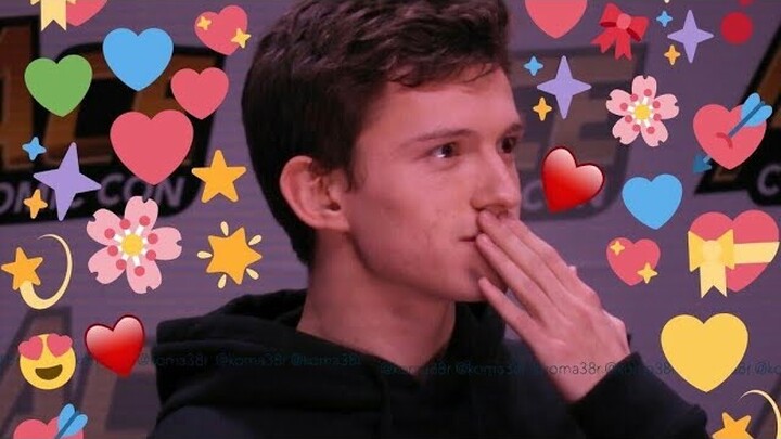 Tom Holland being the cutest human for 18 minutes straight