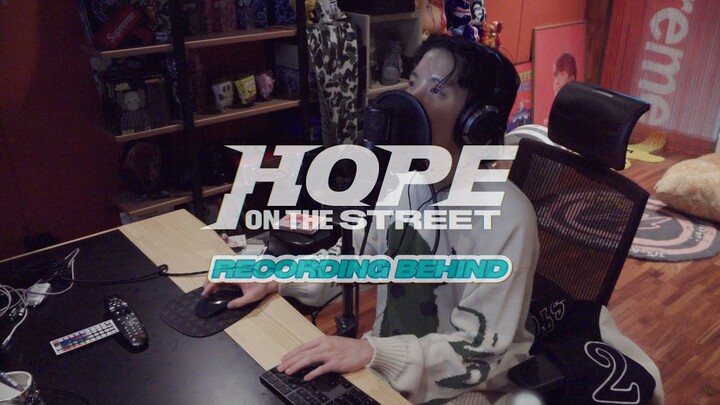 j-hope 'HOPE ON THE STREET' Recording Behind
