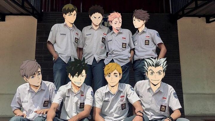 Haikyuu lokal moment