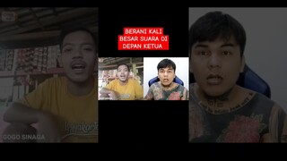 salah orang bos bentak ketua medan - Prank Ome TV