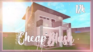 Bloxburg Cheap Blush Home Speed Build