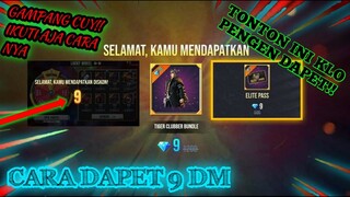 AUTO 9 DM‼CARA DAPAT 9 DIAMOND DI EVENT TIGER CLUBBER FREE FIRE