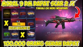 PAKE TRIK INI DIJAMIN HOKI !!CARA AMPUH SPIN SCAR MEGALODON - GARENA FREEFIRE