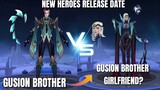 GUSION'S BROTHER RELEASE DATE | GIRLFRIEND OF GUSION BROTHER is a NEW HERO | MLBB