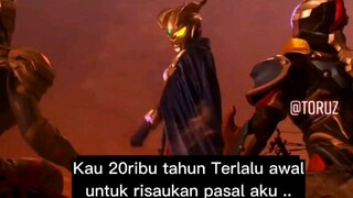 (You're 20,000 years too early) /( 2万年早すぎる)/(Awak 20,000 tahun terlalu awal) ultraman zero uttoraman