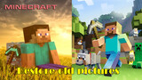 Recover some old pictures in Minecraft