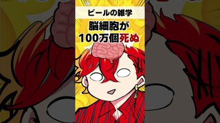【イラスト】ビールの面白い雑学 #shorts  #雑学  #イラスト