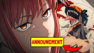 Chainsaw Man Season 2 Announcement Update