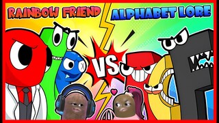 PERTARUNGAN RAINBOW FRIEND VS ALPHABET LORE !! SIAPA BAKAL MENANG ?? Feat @sapipurba