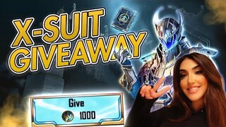 GIVING MY VIEWERS TWO FREE X-SUITS! 😱 🔥