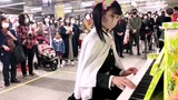 鸦雀无声!香奈乎小姐姐用钢琴弹奏鬼灭催泪bgm