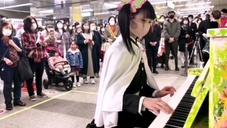 Pertunjukan Piano BGM Demon Slayer oleh Tsuyuri Kanao Dunia Nyata