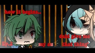 Villain Deku | Ep.2 | Dabi give me that thing' | How it Begins.. | Gacha Life | S1| My Au