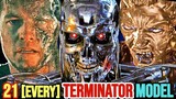 29 (All) Deadly Terminator Models From Terminator Franchise - Explored