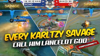 NO WAY! KARLTZY GOT THREE LANCELOT SAVAGE IN HIS PROFESSIONAL CAREER! CALL HIM LANCELOT GOD!!