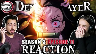 SO MANY TEARS!! 😭 Demon Slayer Season 3 Episode 11 REACTION! | 3x11 "A Connected Bond"