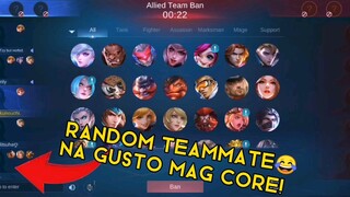 Random teammates na gustong mag core pinagalitan ng bata😂