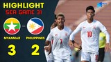 ⚽️ HIGHLIGHT | U23 MYANMAR VS U23 PHILIPPINES | GIÓ LẠI ĐẢO CHIỀU | U23 MYANMAR LỘT XÁC TOÀN DIỆN
