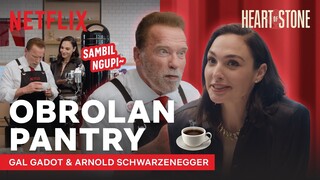 Gal Gadot KAGET! Liat Arnold Schwarzenegger Bikin Kopi sampe MELEDUK | Heart of Stone