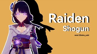 RAIDEN SHOGUN || Fanart Game Genshin Impact || Timelapse on Ibis Paint