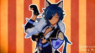 【原神MMD】要撸大黑猫吗？（凯亚×猫耳备档）