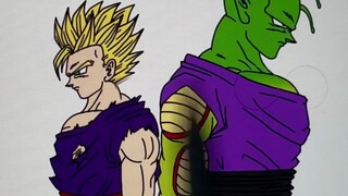 [Perubahan Usia Dragon Ball] Transformasi Bentuk Penuh Gohan & Piccolo