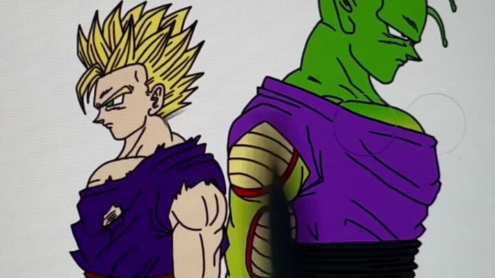 [การเปลี่ยนแปลงอายุของดราก้อนบอล] การแปลงร่างเต็มรูปแบบ Gohan & Piccolo