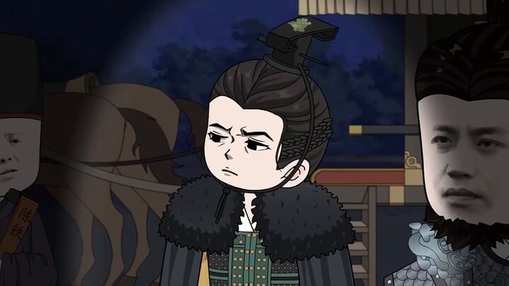 Lü Bu moved his camp to Xianyang Garden, and the vanguard Yu Jin killed Cheng Lian