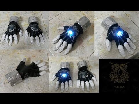 Tsuna Sawada X-Gloves VR-2 Katekyo Hitman Reborn cosplay tutorial