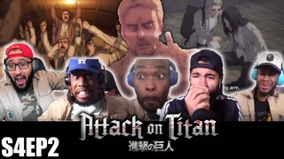 Attack On Titan Season 4 Episode 2 "Midnight Train" REACTION/REVIEW